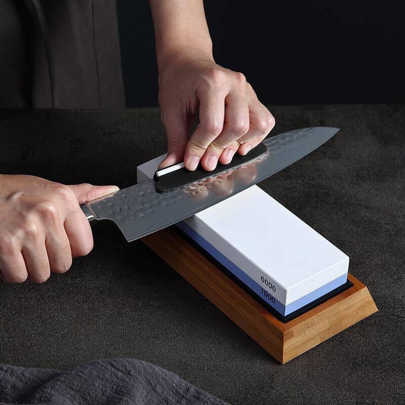 Knife Sharpener Whetstone Double Sided