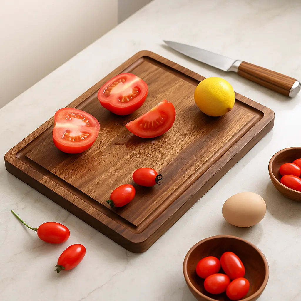 Acacia Wood Chopping Board - Natural Kitchenware