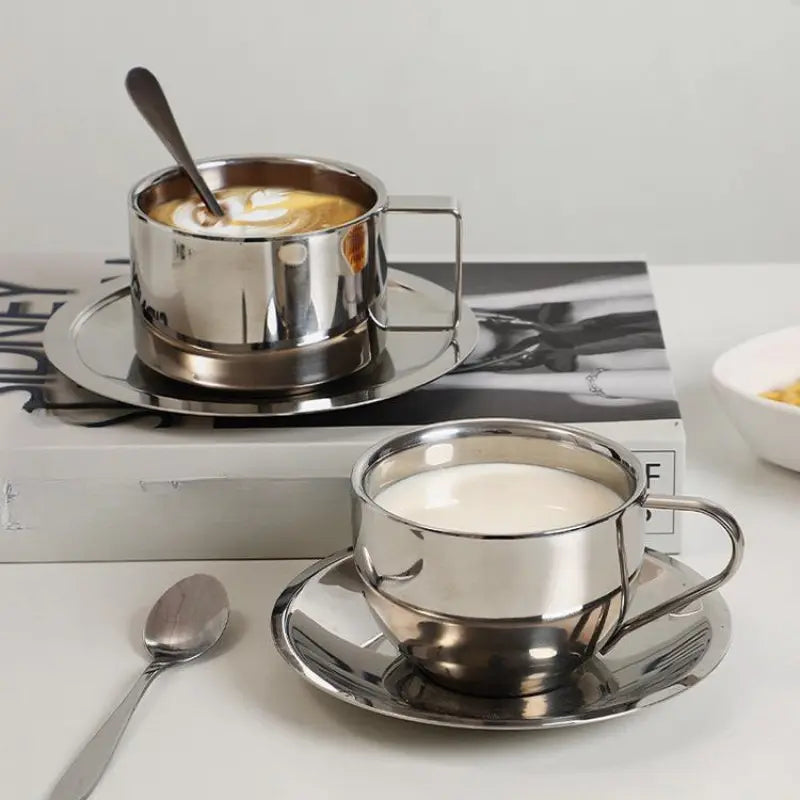 Clarke Steel Coffee Set