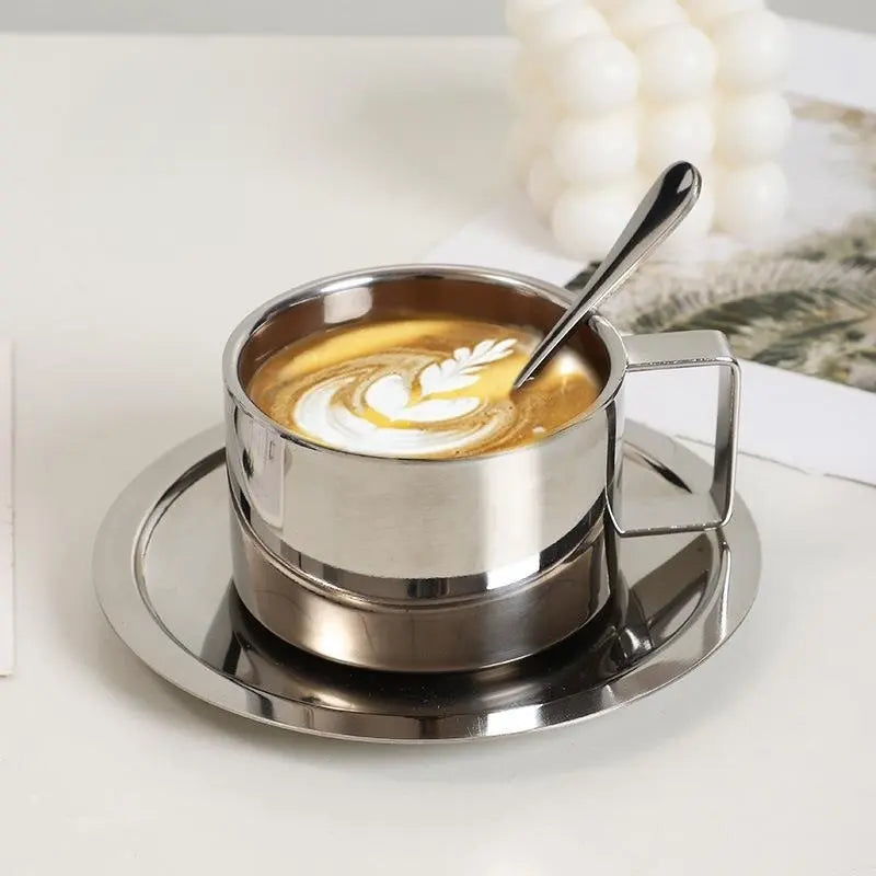 Clarke Steel Coffee Set