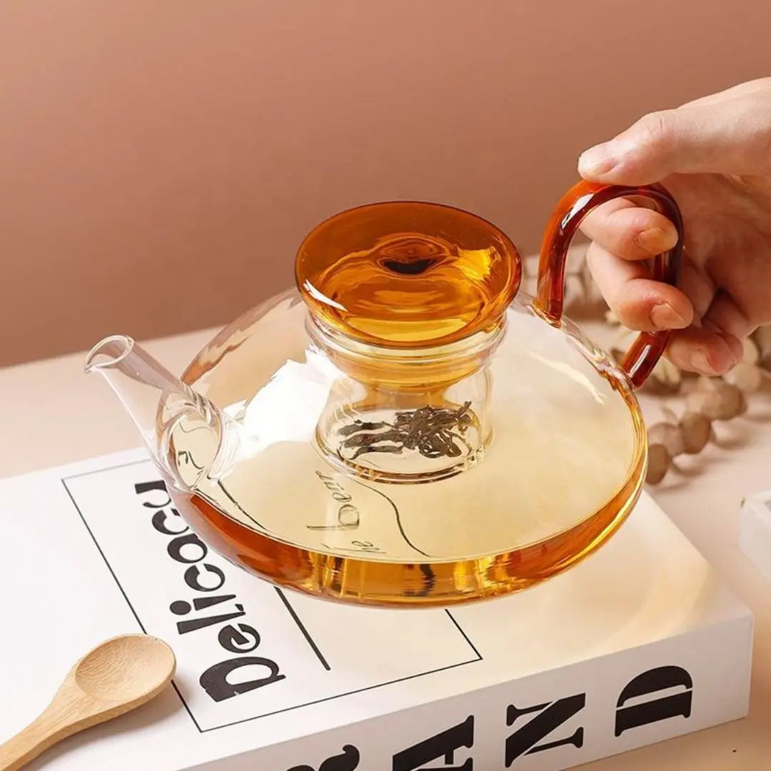 Lantern Glass Nordic Tea Set With Infuser