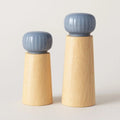 Evelyn Ceramic & Wood Pepper Grinder – Manual Spice Mill