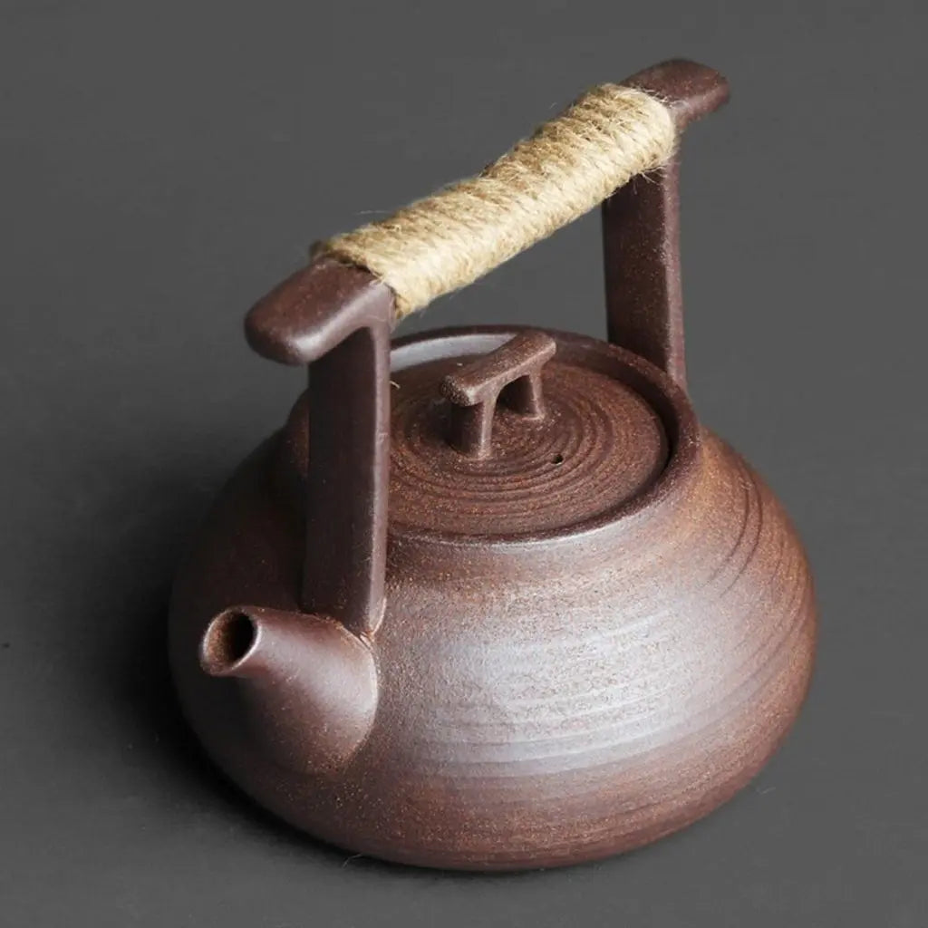 Kyusu Japanese Style Stoneware Teapot