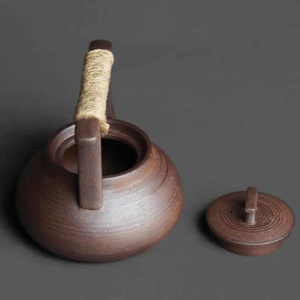Kyusu Japanese Style Stoneware Teapot