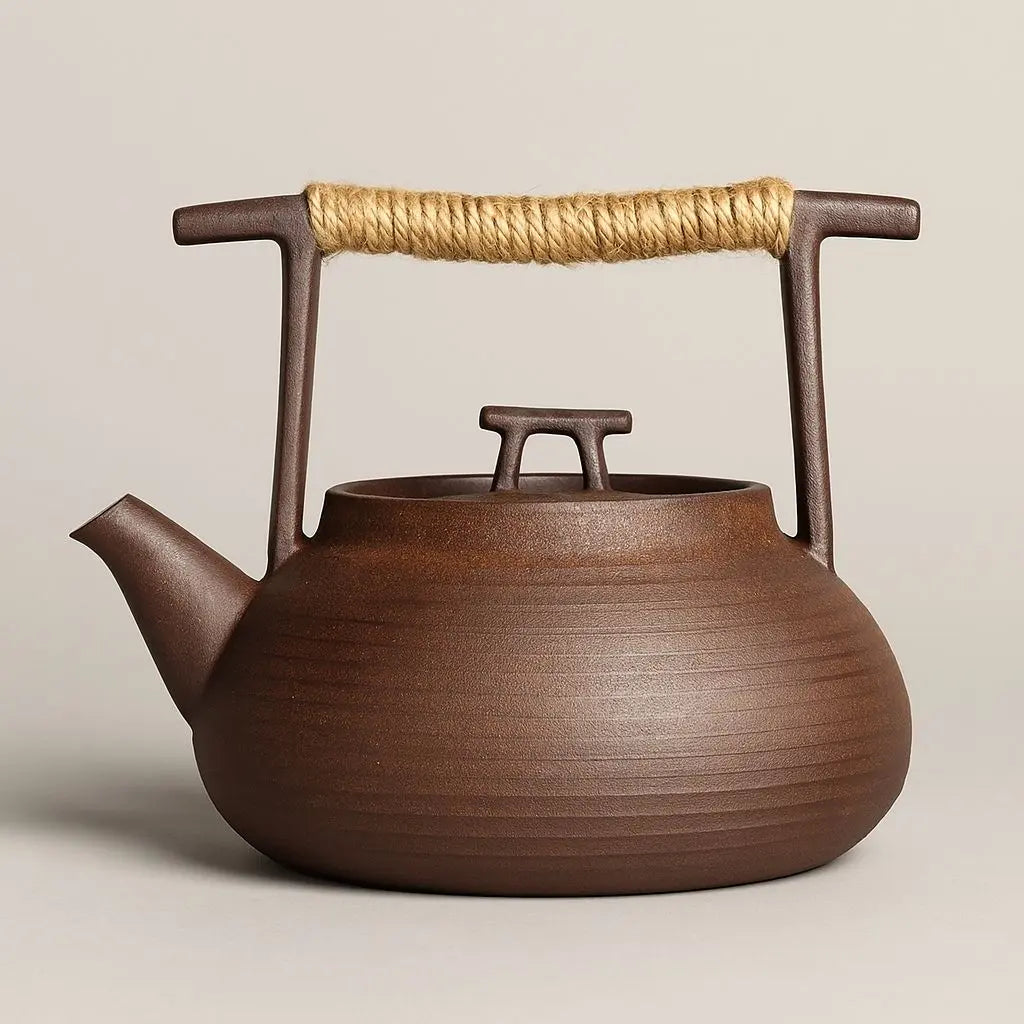 Kyusu Japanese Style Stoneware Teapot